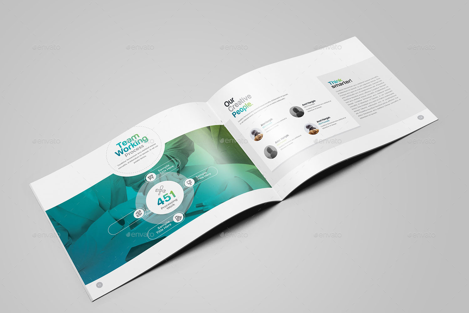 company profile landscape brochure template by generousart landscape company brochure